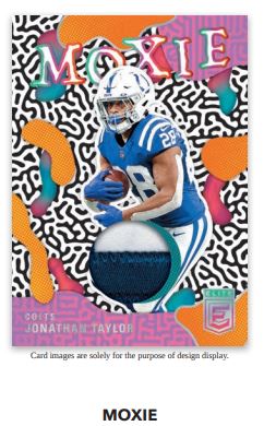 2022 Panini Donruss Elite Football Moxie Memorabilia