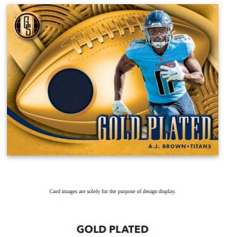 2022 Gold Standard Gold Plated Memorabilia