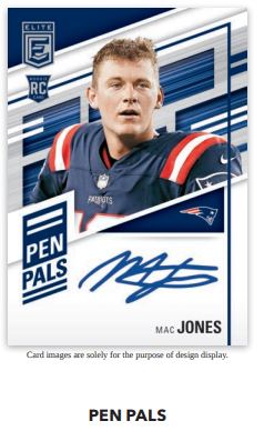 2022 Panini Donruss Elite Football Pen Pals Autograph